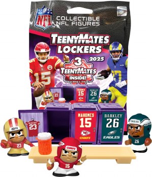TEENYMATES 2025 NFL LOCKER SET