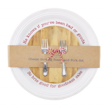 MUD PIE CHEESE PLATE &amp; BOARD SET