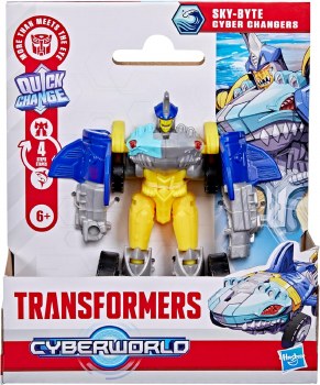 TRANSFORMERS CYBERWORLD SKY-BYTE