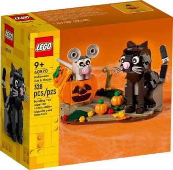 LEGO HALLOWEEN CAT &amp; MOUSE