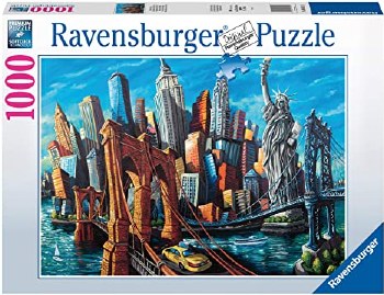 RAVENSBURGER 1000pc WELCOME TO NY