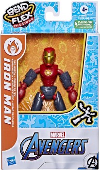 MARVEL BEND &amp; FLEX IRON MAN