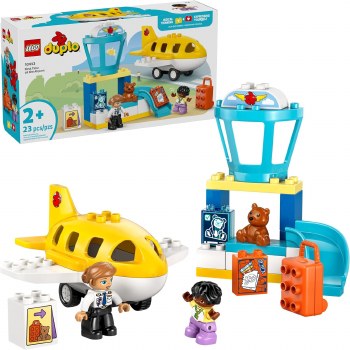 LEGO DUPLO #10443 FIRST TIME AT AIRPORT