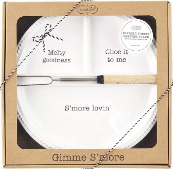 MUDPIE CIRCA S'MORE PLATE SET