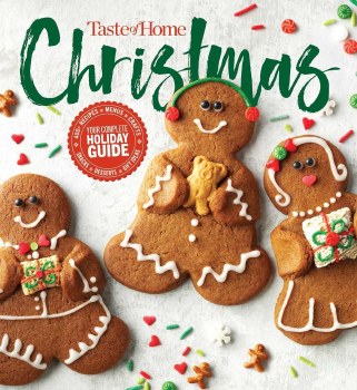COOKBOOK TASTE OF HOME CHRISTMAS