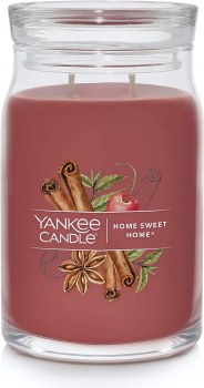 YANKEE SIGNATURE LG JAR HOME SWEET HOME