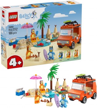 LEGO #11202 BLUEY'S BEACH &amp; FAMILY TRIP