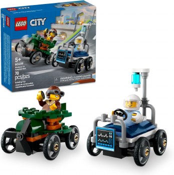 LEGO CITY #60459 AIRPLANE V HOSPITAL BED