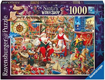 RAVENSBURGER 1000PC SANTA'S WORKSHOP