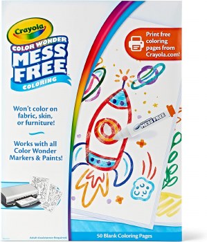 CRAYOLA COLOR WONDER 50 BLANK SHEETS