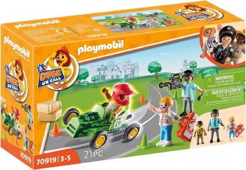 PLAYMOBIL DUCK ON CALL AMBULANCE ACTION
