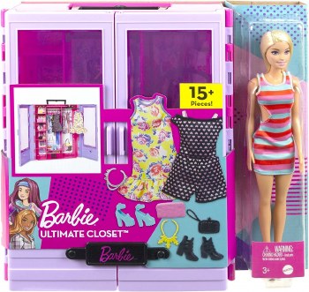 BARBIE ULITMATE CLOSET W/DOLL