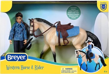 BREYER FREEDOM WESTERN HORSE &amp; RIDER