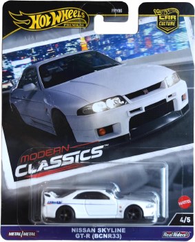 HOT WHEELS CAR CULTURE MC SKYLINE BCNR33