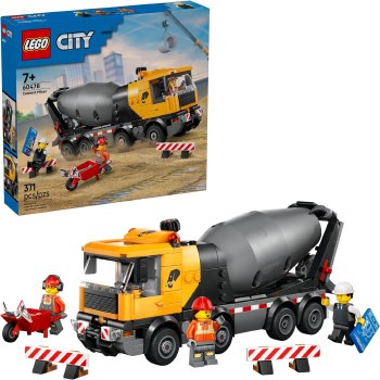 LEGO CITY #60478 CEMENT MIXER