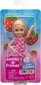 BARBIE CHELSEA DOLL STRAWBERRY PRINT