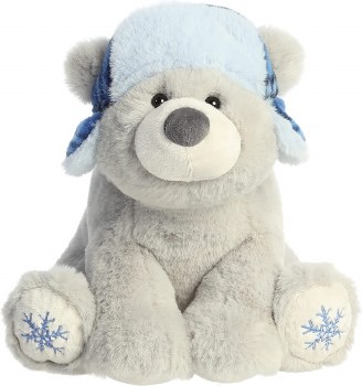 AURORA 11" PEWTER BEAR