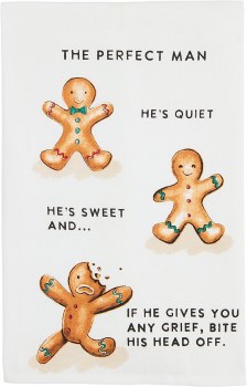 MUD PIE GINGERBREAD TOWEL PERFECT