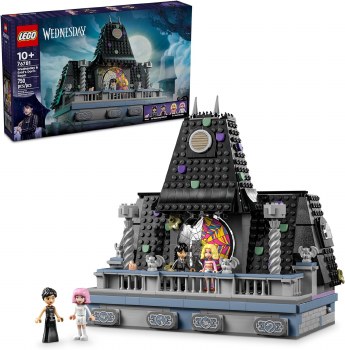 LEGO WEDNESDAY &amp; ENID'S DORM ROOM