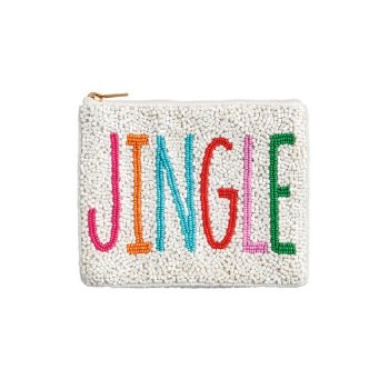 MUD PIE HOLIDAY BEADED CASE JINGLE
