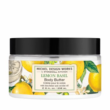 MICHEL &amp; CO BODY BUTTER LEMON BASIL