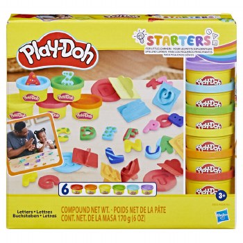 PLAYDOH STARTERS SET LETTERS