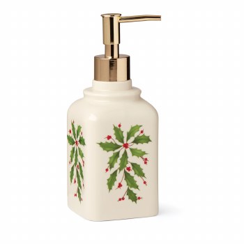 LENOX HOLIDAY SOAP/LOTION DISPENSER