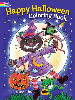 DOVER COLORING BOOK HAPPY HALLOWEEN