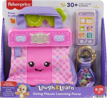 FISHER PRICE GOING PLACES LEARNING PURSE