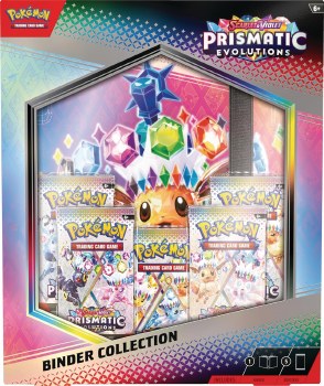 POKEMON PRISMATIC EVOLUTION BINDER COLL