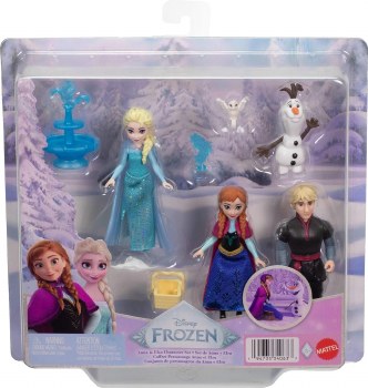 FROZEN CHARACTER 4-DOLL PACK