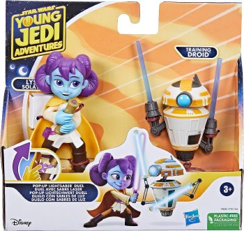 STAR WARS YOUNG JEDI 2 PACK LYS/DROID