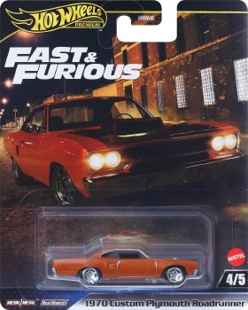 HOT WHEELS F&amp;F PLYMOUTH ROADRUNNER