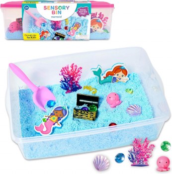 CREATIVITY FOR KIDS SENSORY BIN MERMAID