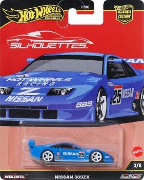 HOT WHEELS CAR CULTURE SILH NISSAN 300ZX