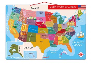 JANOD MAGNETIC USA MAP