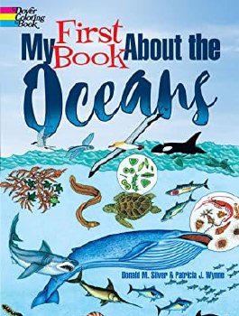 DOVER COLORING BOOK 1ST BOOK ABOUT OCEAN