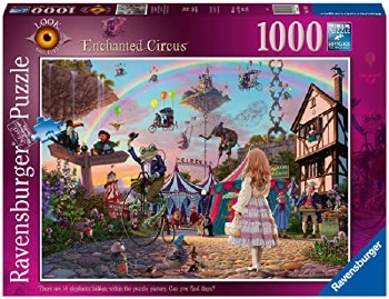 RAVENSBURGER 1000PC LOOK &amp; FIND CIRCUS