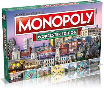 MONOPOLY WORCESTER CT EDITION