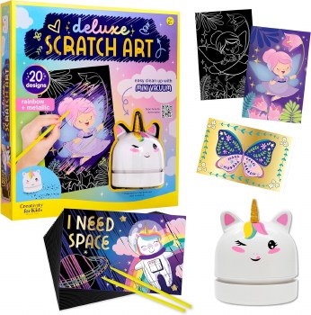CREATIVITY FOR KIDS DELUXE SCRATCH ART
