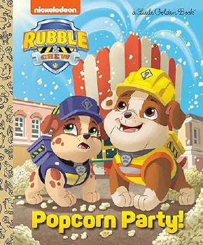 LITTLE GOLDEN BOOK RUBBLE &amp; CREW POPCORN