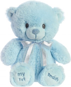 EBBA MY FIRST TEDDY BLUE 12&quot;