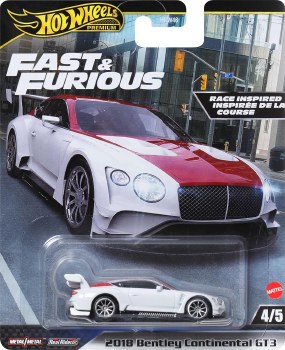 HOT WHEELS FAST &amp; FURIOUS 2018 BENTLEY