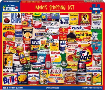 WHITE MTN PUZZLE 1000PC MOM'S SHOP LIST