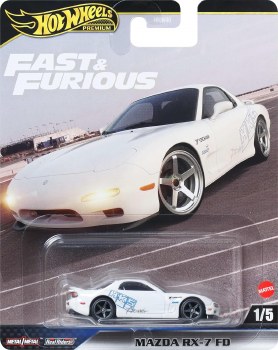 HOT WHEELS FAST &amp; FURIOUS MAZDA RX-7 FD