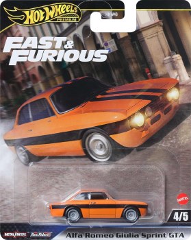 HOT WHEELS FAST &amp; FURIOUS ALFA ROMEO