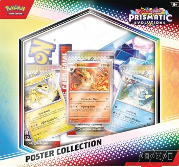 POKEMON PRISMATIC EVOLUTION POSTER COLL