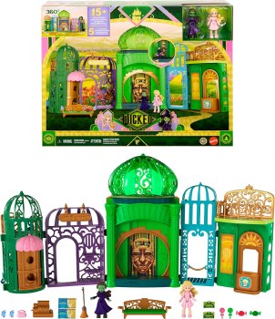 WICKED 2 EMERALD CITY PLAYSET W/DOLLS