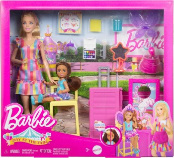 BARBIE CARNIVAL FACE PAINT PLAYSET
