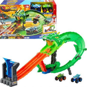 HOT WHEELS SHARKS VS DINOS PLAYSET